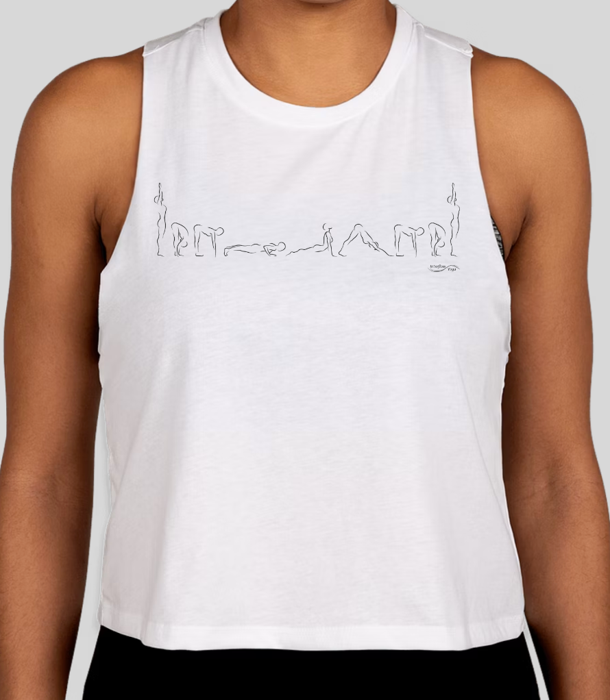 Sun Salutation A Crop Top